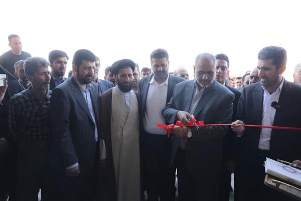 افتتاح کارخانه تولید خوراک دام عشایر گرمسار توسط وزیر جهاد کشاورزی